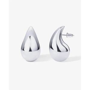NEW SAVVY BLING teardrop waterdrop earrings in silver